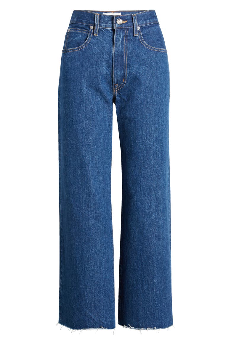 Grace High Waist Wide Leg Nonstretch Jeans, Alternate, color, REVOLUTION