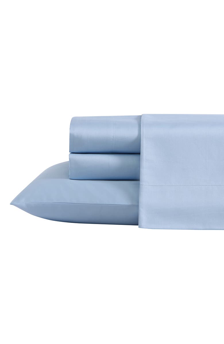 Laura Ashley Solid 800 Thread Count Sheet Set, Main, color, Pastel Blue