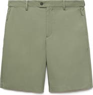 MANGO Cotton Bermuda Shorts