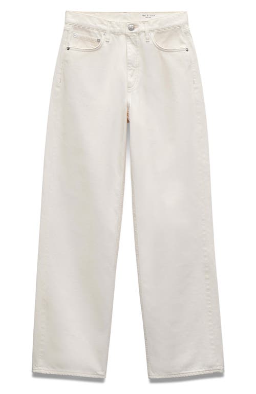 Rag & Bone Annie High Waist Crop Wide Leg Jeans