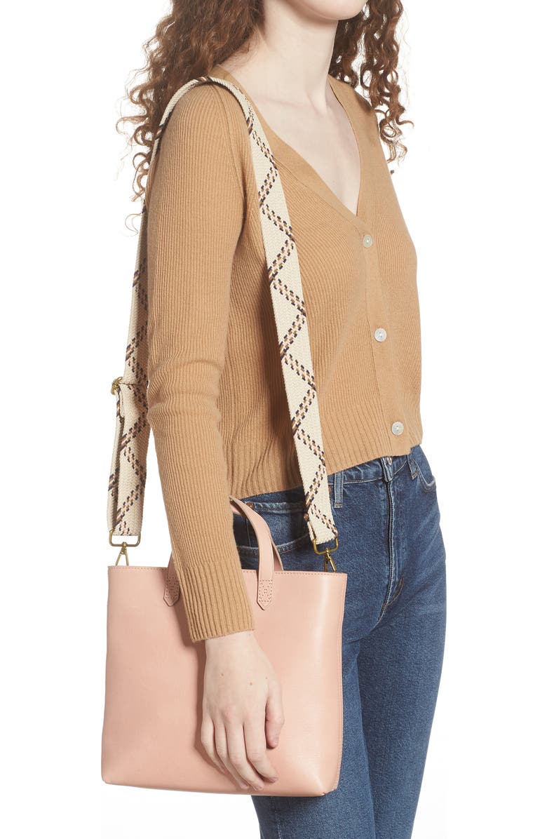 Madewell The Zip-Top Transport Crossbody: Webbing Strap Edition, Alternate, color,