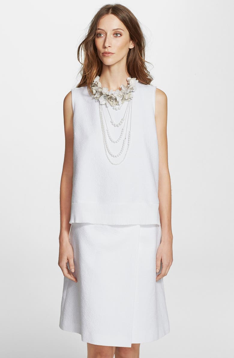 Fabiana Filippi Matelassé Top, Alternate, color,