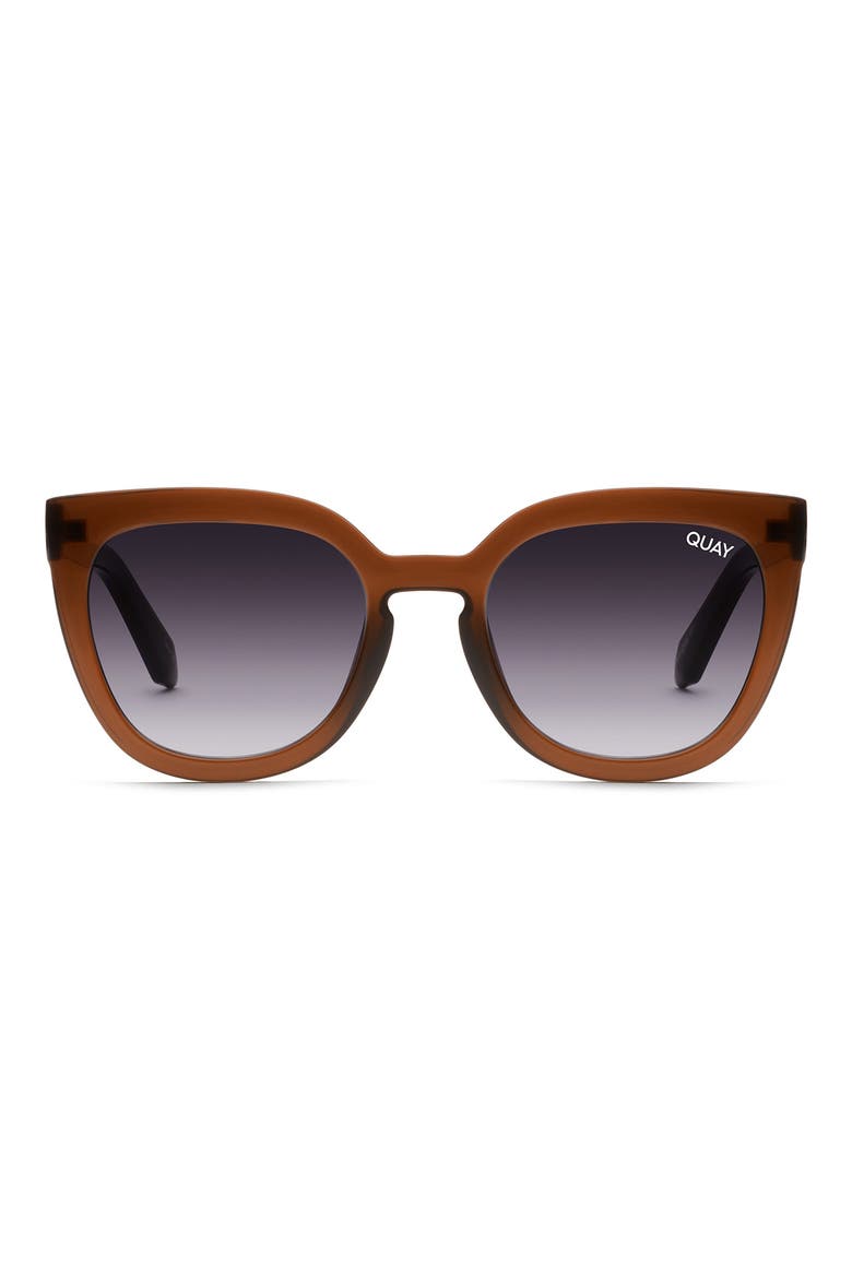 Noosa 55mm Cat Eye Sunglasses, Main, color, MILKY ESPRESSO SMOKE GRADIENT