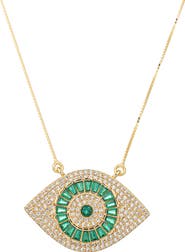 EYE CANDY LOS ANGELES Evil Eye Pendant Necklace