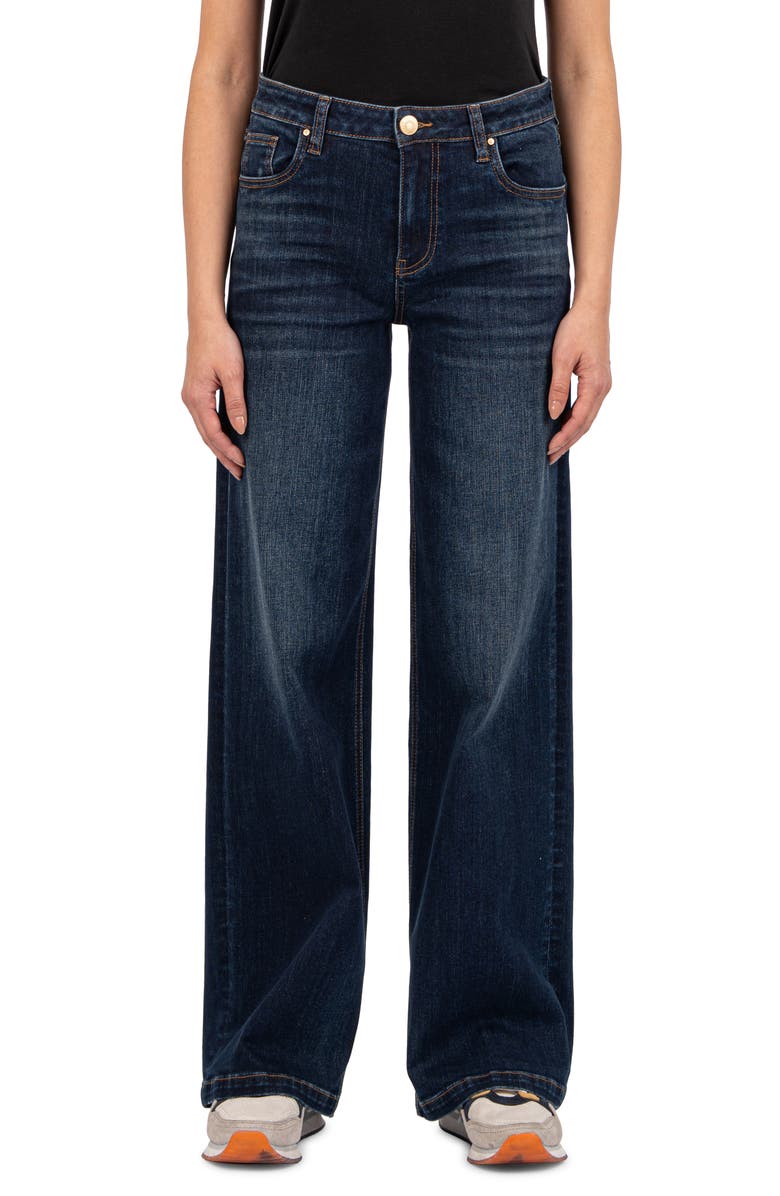 KUT from the Kloth High Waist Wide Leg Jeans, Main, color, 