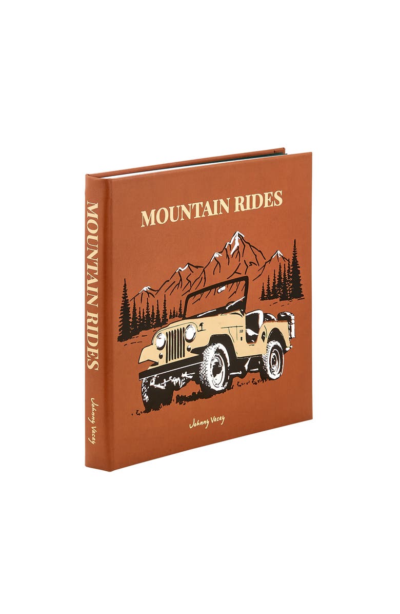 Graphic Image Mountain Rides by Johnny Vacay Leather Edition, Alternate, color, Tan