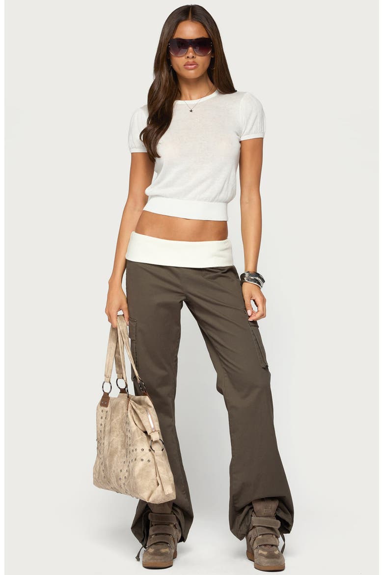 Nissa Knit Top, Alternate, color, WHITE