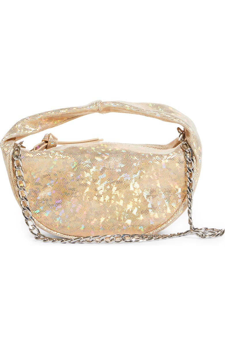 By Far Baby Cush Hologram Leather Bag, Alternate, color,