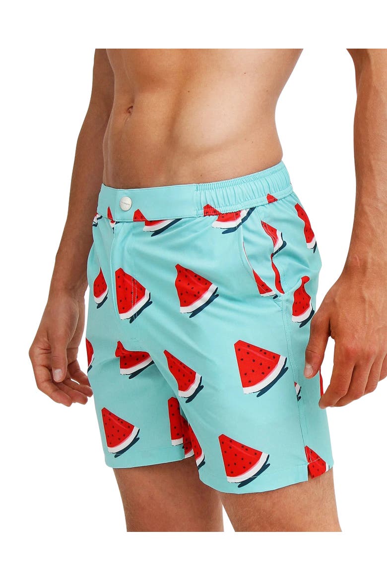 Men's Swim Shorts, Alternate, color, Aqua