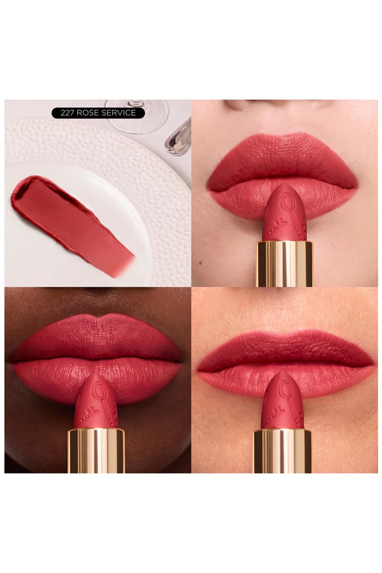 L'Absolu Rouge Drama Matte Lipstick (Limited Edition), Alternate, color, 227 ROSE SERVICE