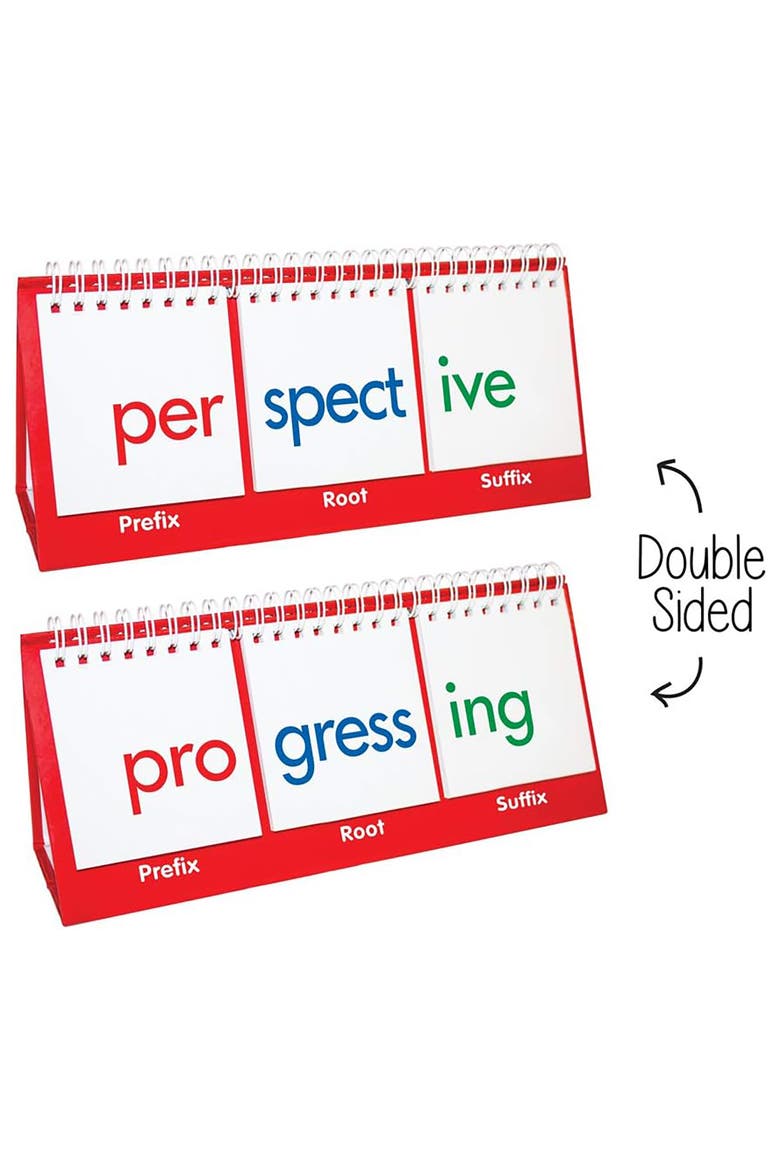 Syllables Educational Flip Flash Cards, Main, color, Multicolored