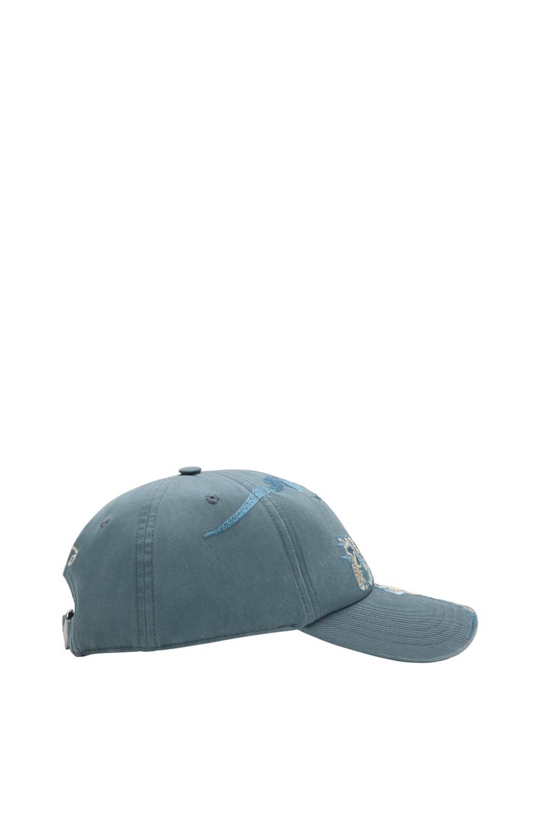 Burberry EKD Gabardine Baseball Cap, Alternate, color, 