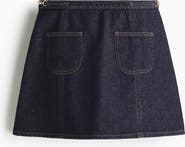 H&M A-line Denim Skirt