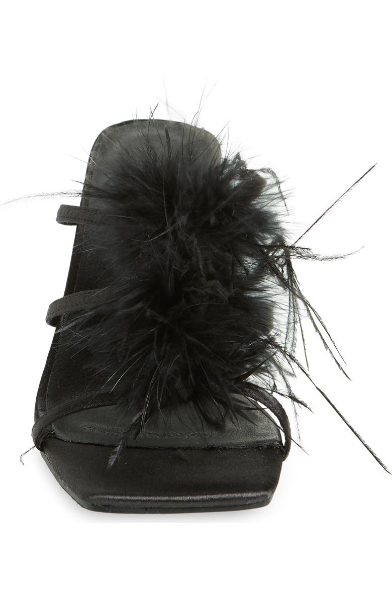 Billini Kayden Feather Slide Sandal, Alternate, color,