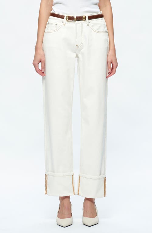 Bayeas Michelle Deep Cuff Straight Jeans