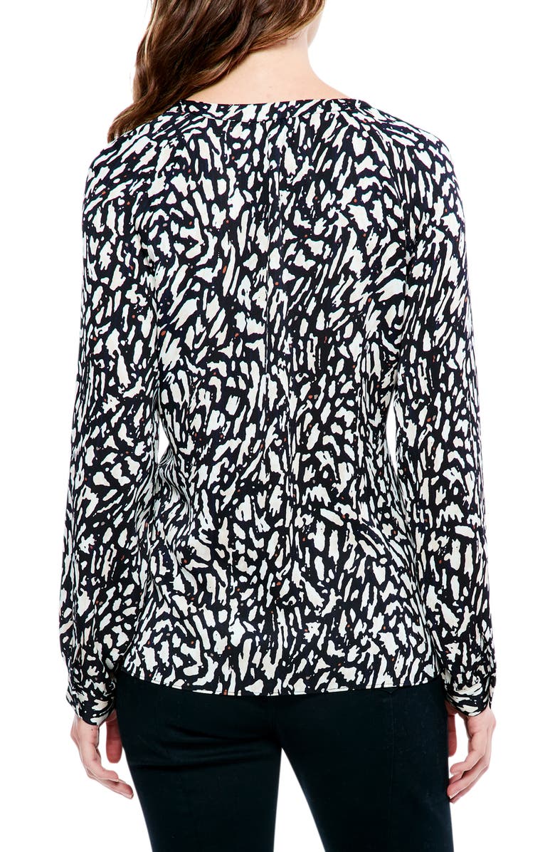 NIC+ZOE Textured Night V-Neck Top, Alternate, color,