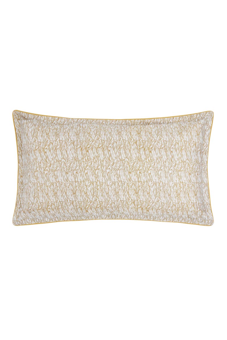 Feathers Tailored Pillowcase Set, Alternate, color, Black & White