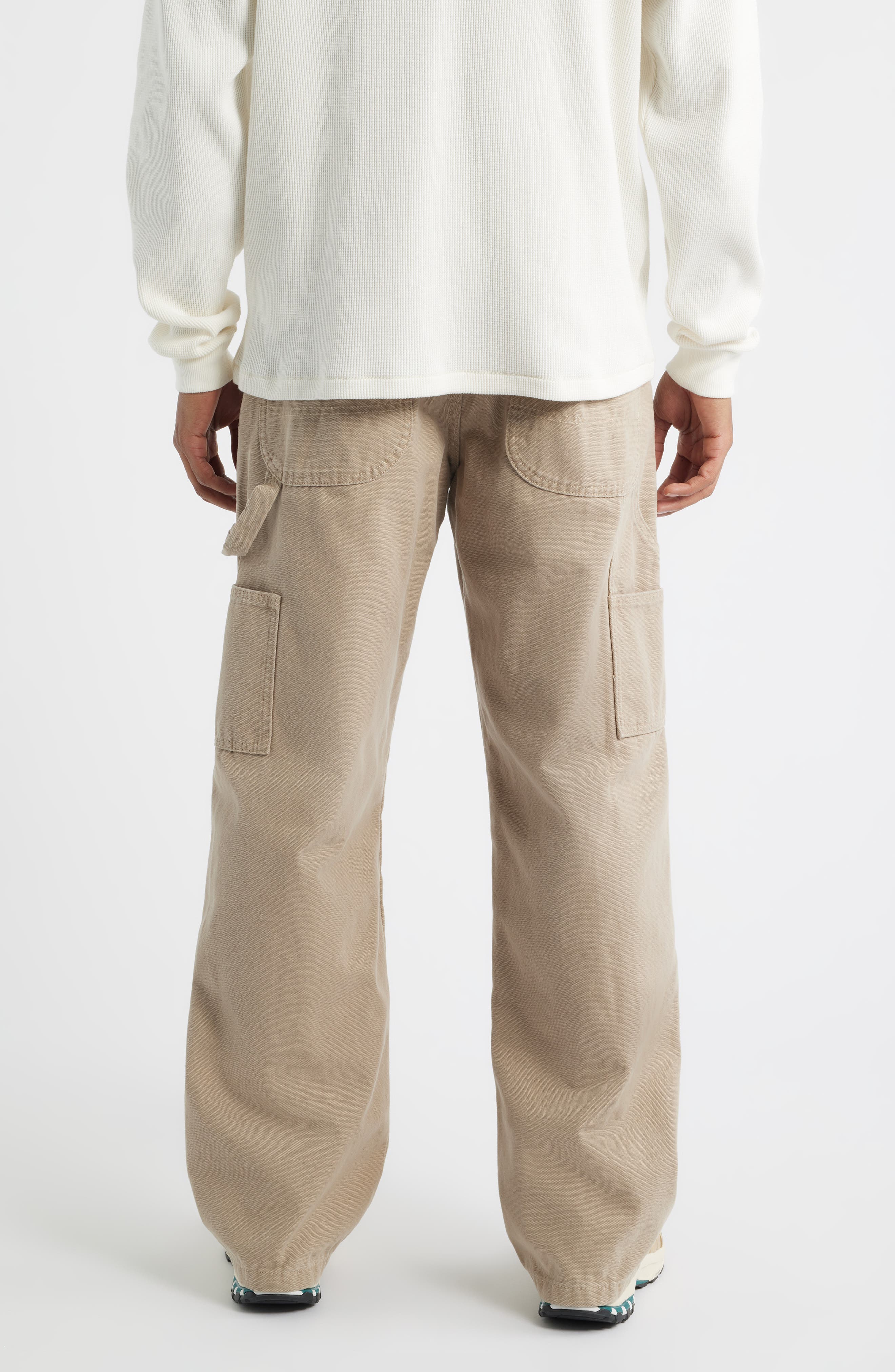 Double Knee Cotton Canvas Carpenter Pants - image 2