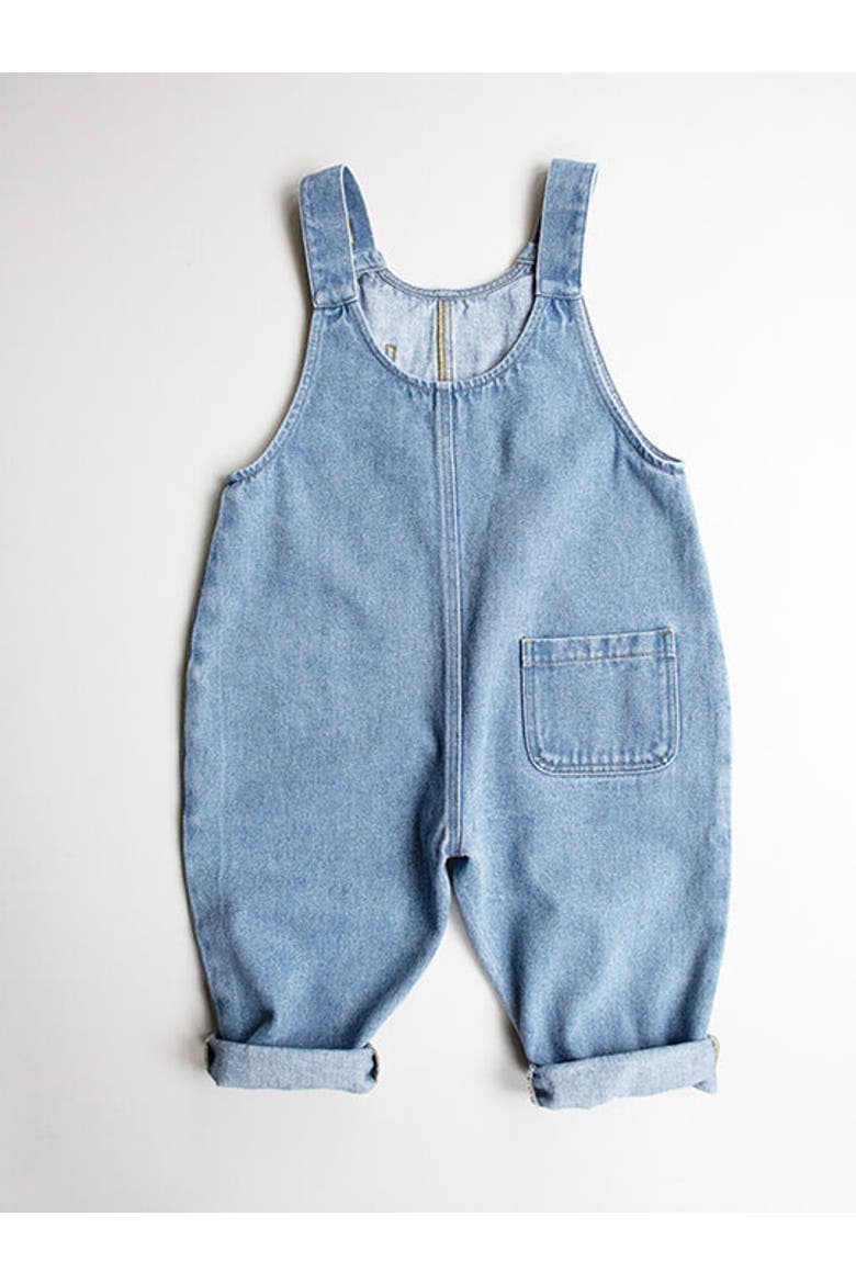 The Simple Folk The Oversized Denim Dungaree | Nordstrom