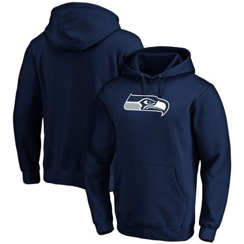Men's Fanatics Branded College Navy Seattle Seahawks Big & Tall Primary Logo Pullover Hoodie