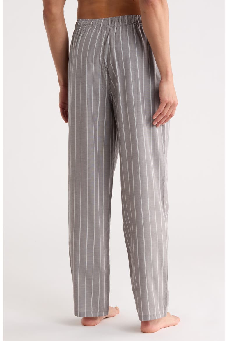 Plaid Pajama Pants, Alternate, color, GREY CLIFTON STRIPE