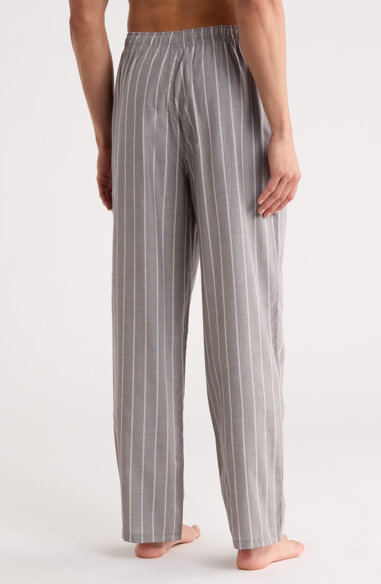NORDSTROM RACK Plaid Pajama Pants, Alternate, color, Grey Clifton Stripe
