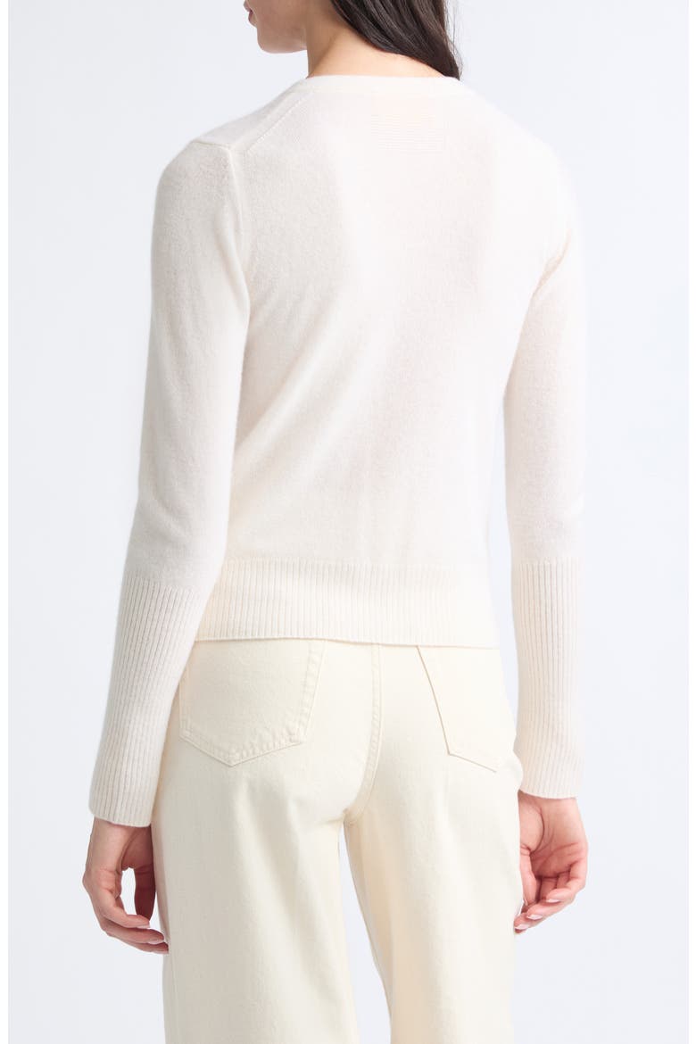 Jane Cashmere Cardigan, Alternate, color, CREAM