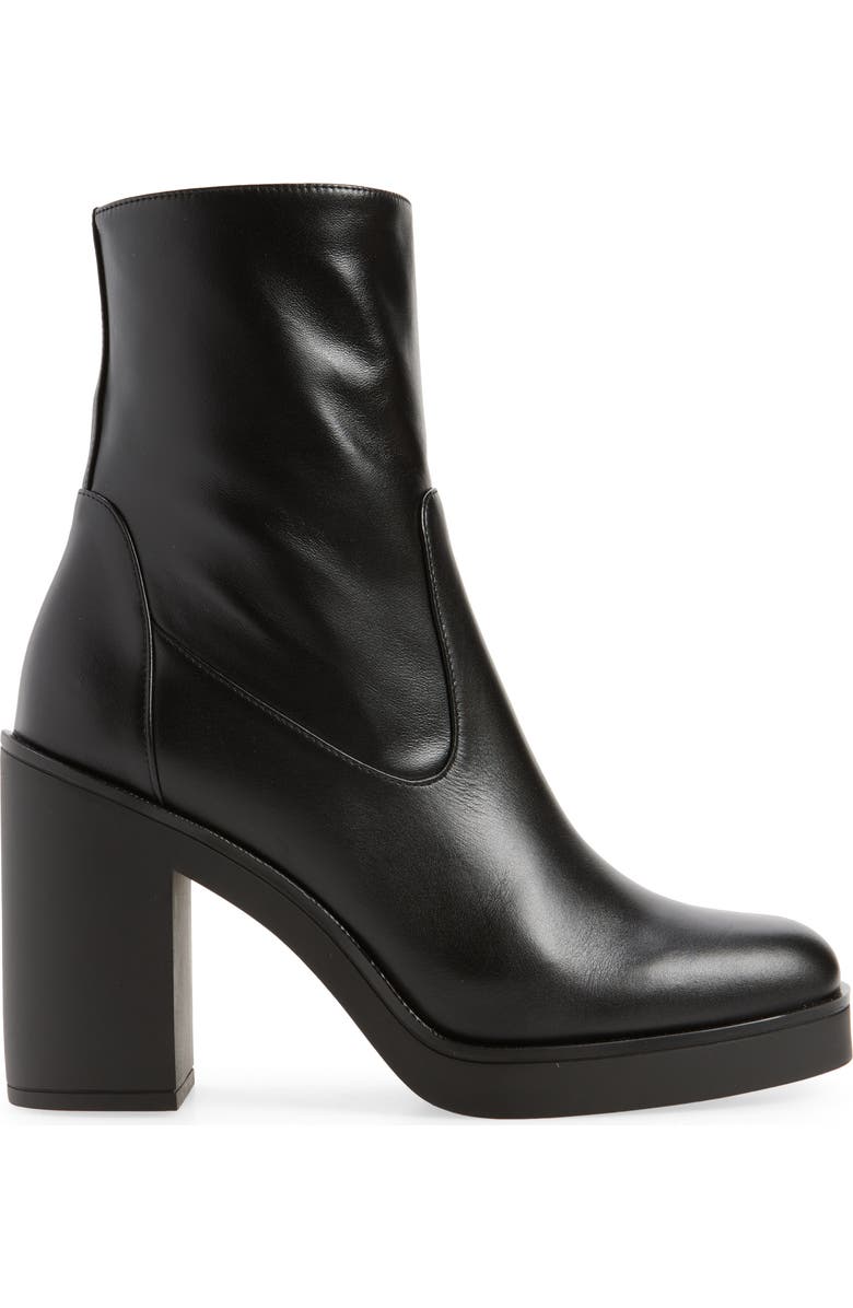 Stuart Weitzman Bethenny 80 Zip Bootie, Alternate, color,