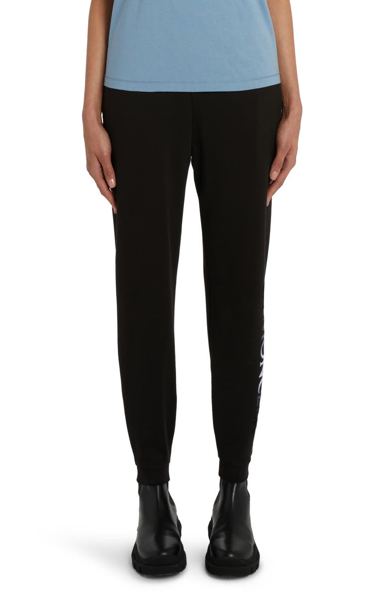 Moncler Logo Patch Graphic Joggers, Main, color, 