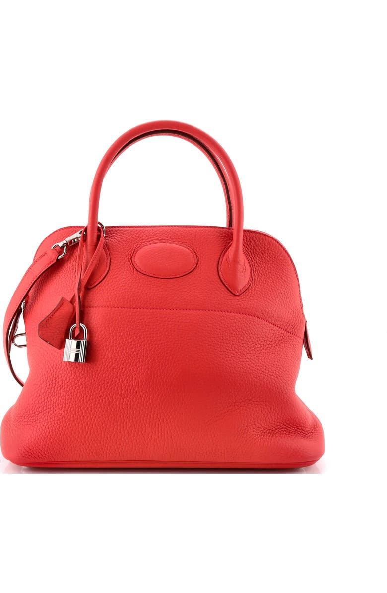 Pre-Owned Hermes Bolide Bag Clemence 31, Main, color, Bougainvillier