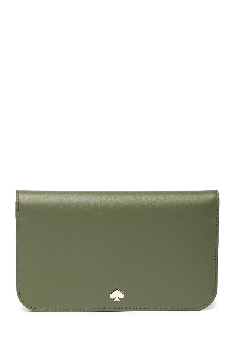 Kate Spade New York nadine leather clutch wallet, Main, color,