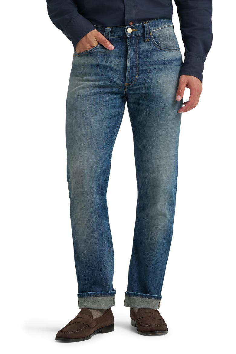 Gold Label Regular Taper Jeans, Main, color, GOLD RUSH