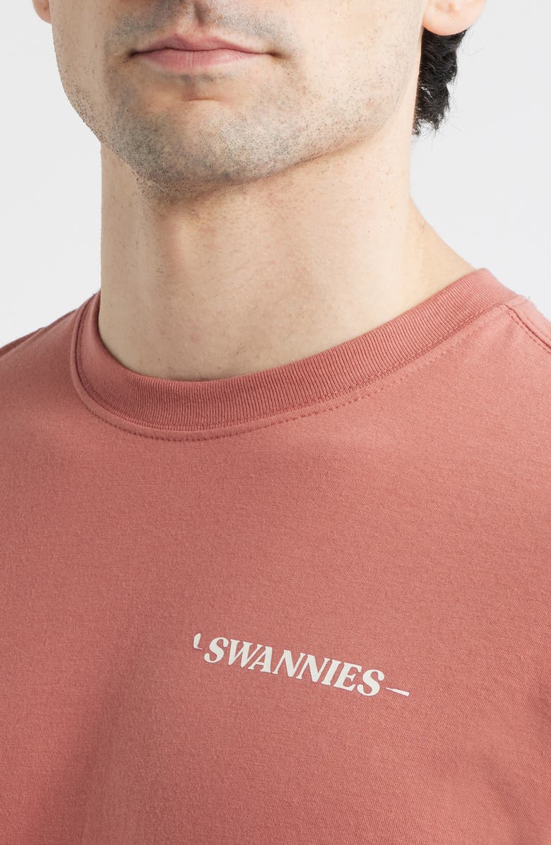 Swannies Better for the Range Graphic T-Shirt, Alternate, color, Redwood