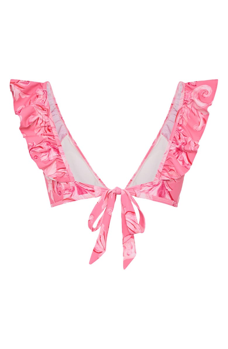 Milly Canoppe Ruffle Bikini Top, Alternate, color, 