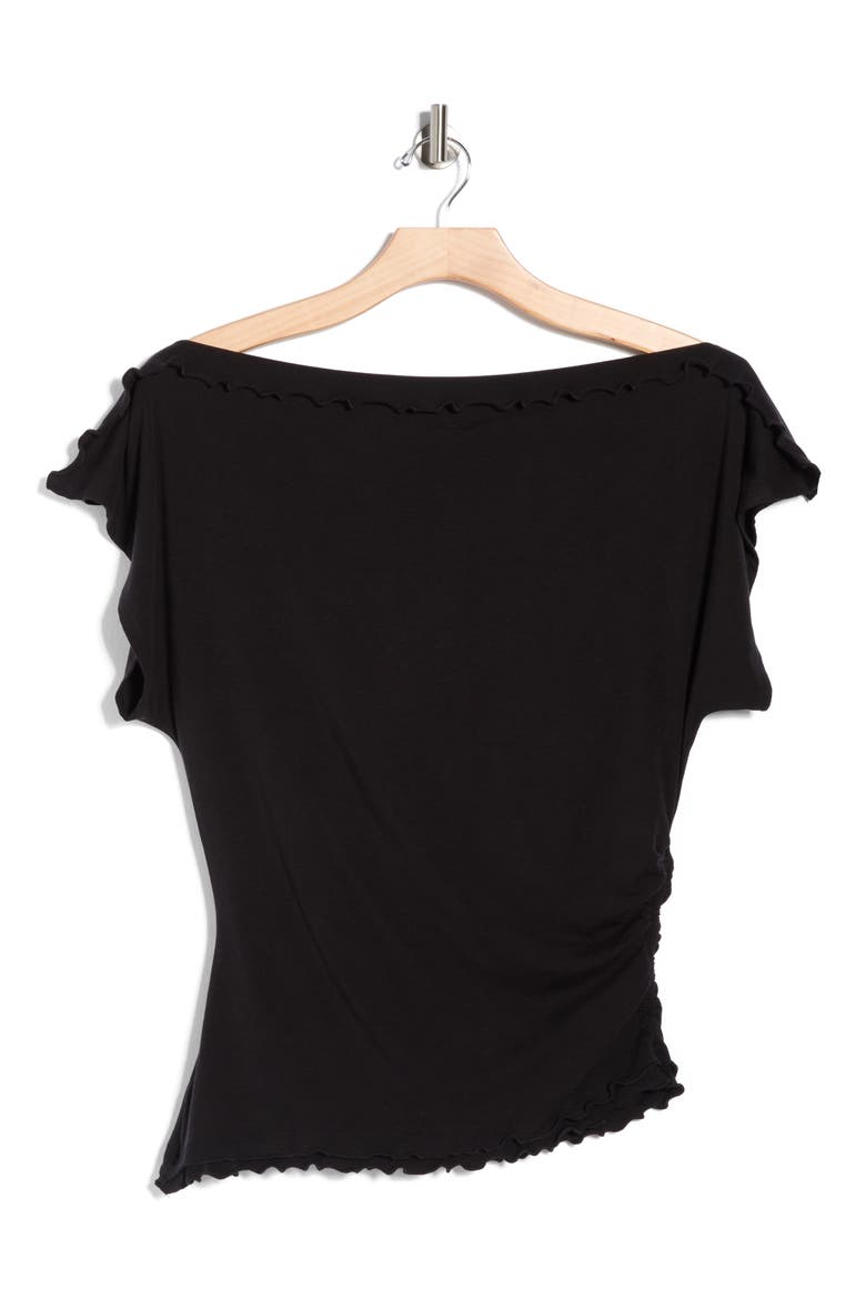 Riley Knit Top, Alternate, color, BLACK