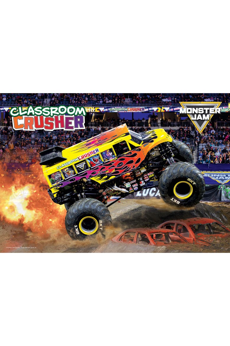 Monster Jam 100 Piece Puzzle, Alternate, color, Multicolored