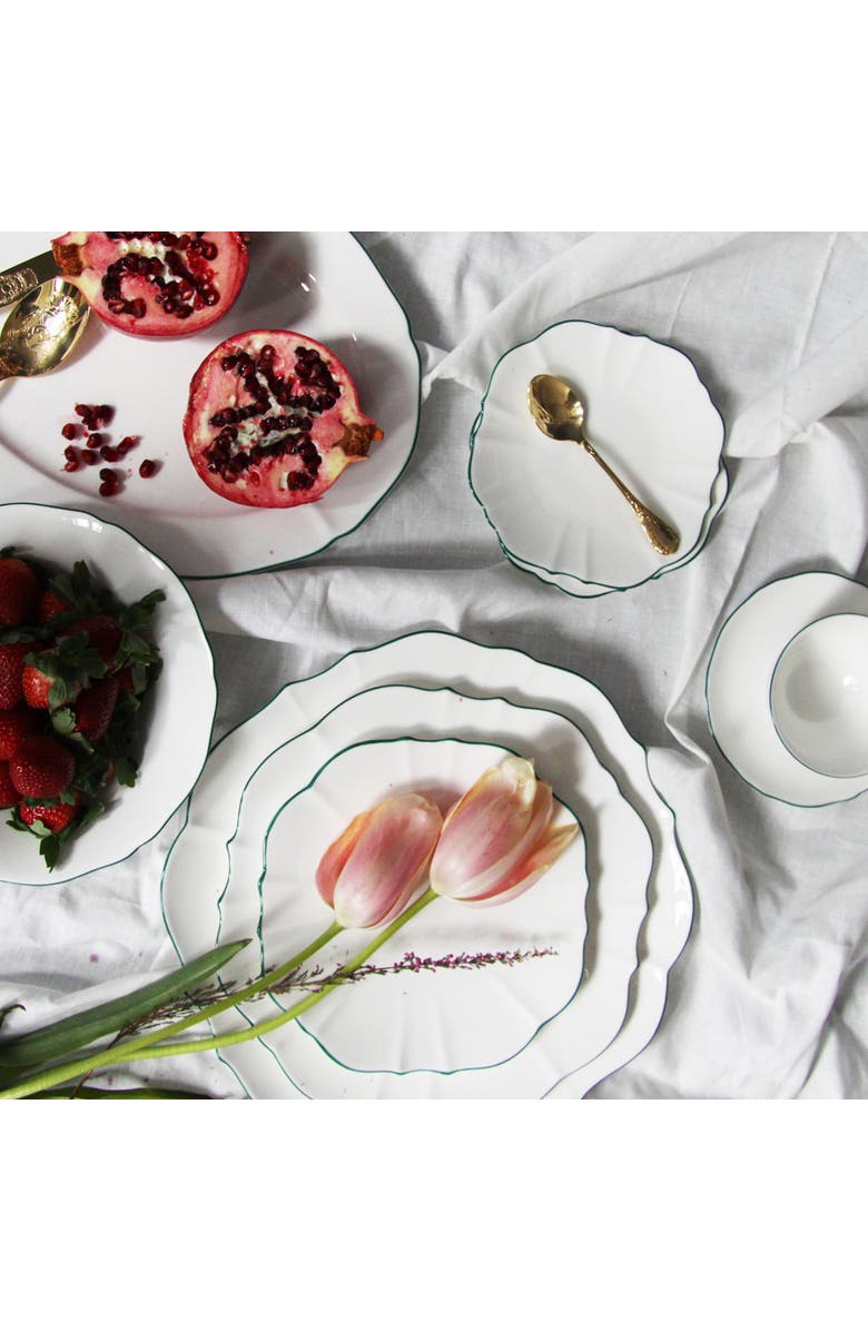 Twig New York Amelie Salad Plate, Alternate, color, Forest Green