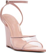 Schutz Elodie Ankle Strap Wedge Sandal