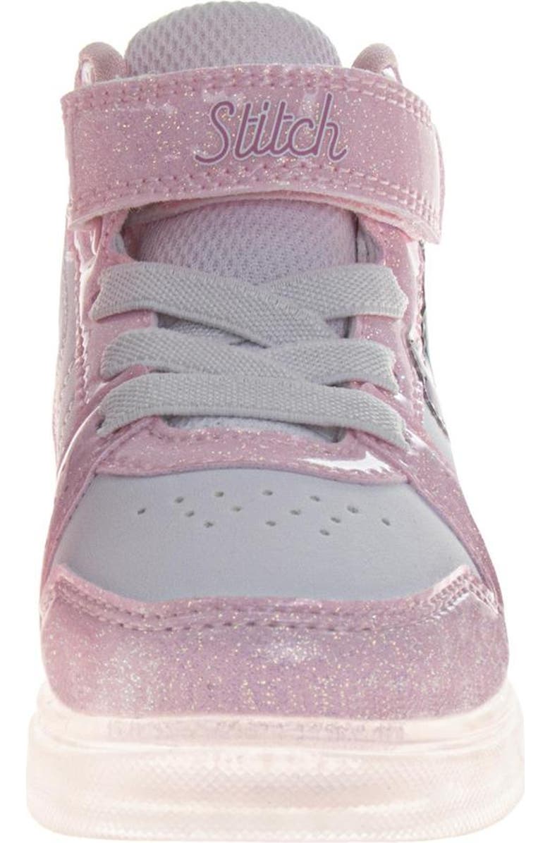 Disney Stitch High Top Boys Sneakers, Alternate, color, Pink White