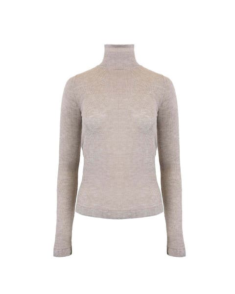 Nomia Sheer Knit Turtleneck
