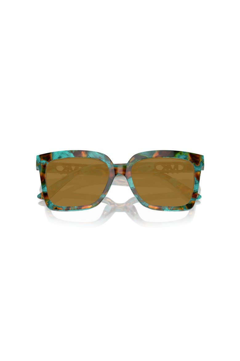 53mm Square optical glasses, Alternate, color, Green