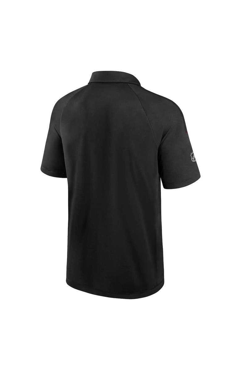 FANATICS Men's Fanatics  Black Detroit Red Wings Authentic Pro Rink Polo, Alternate, color, 