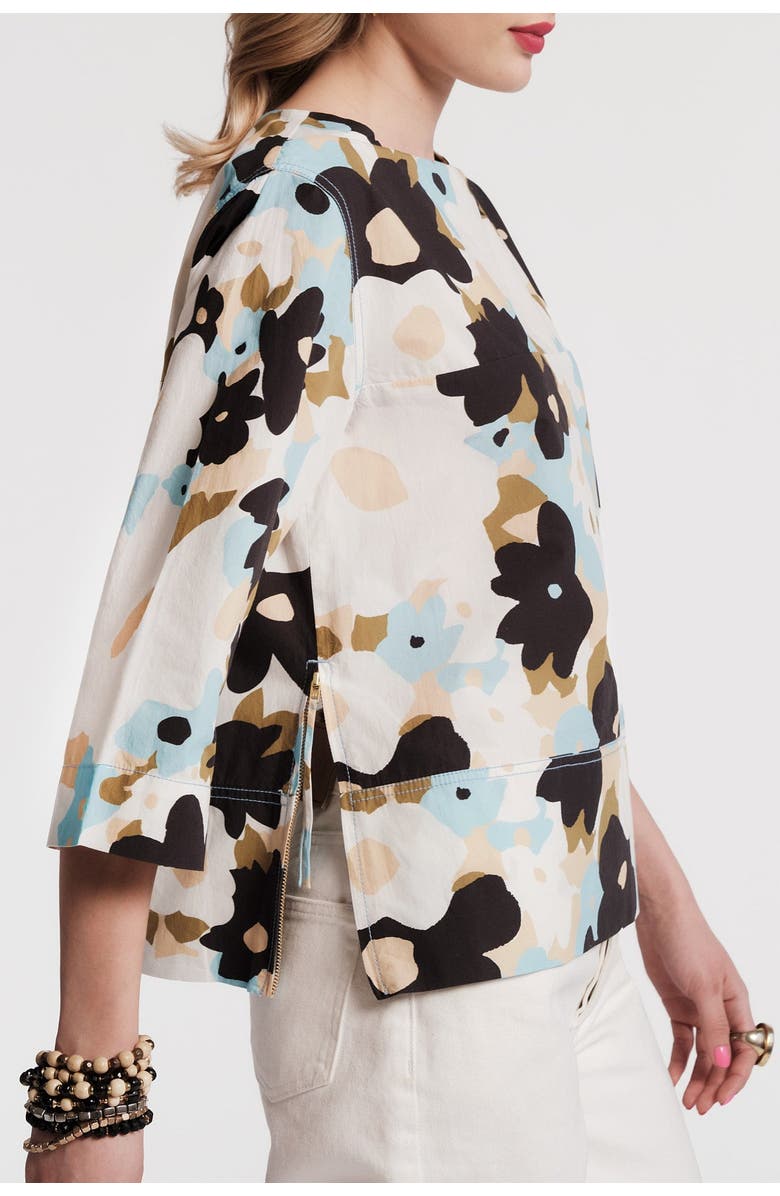 Frances Valentine Carly Top Morning Dew, Alternate, color, Blue/Multi