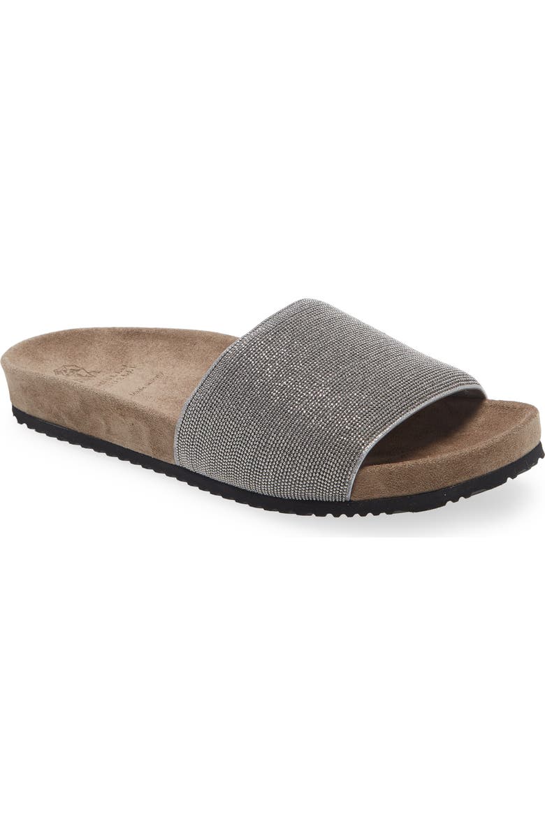 Brunello Cucinelli Monili Slide Sandal, Main, color,