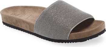 Brunello Cucinelli Monili Slide Sandal (Women) | Nordstrom