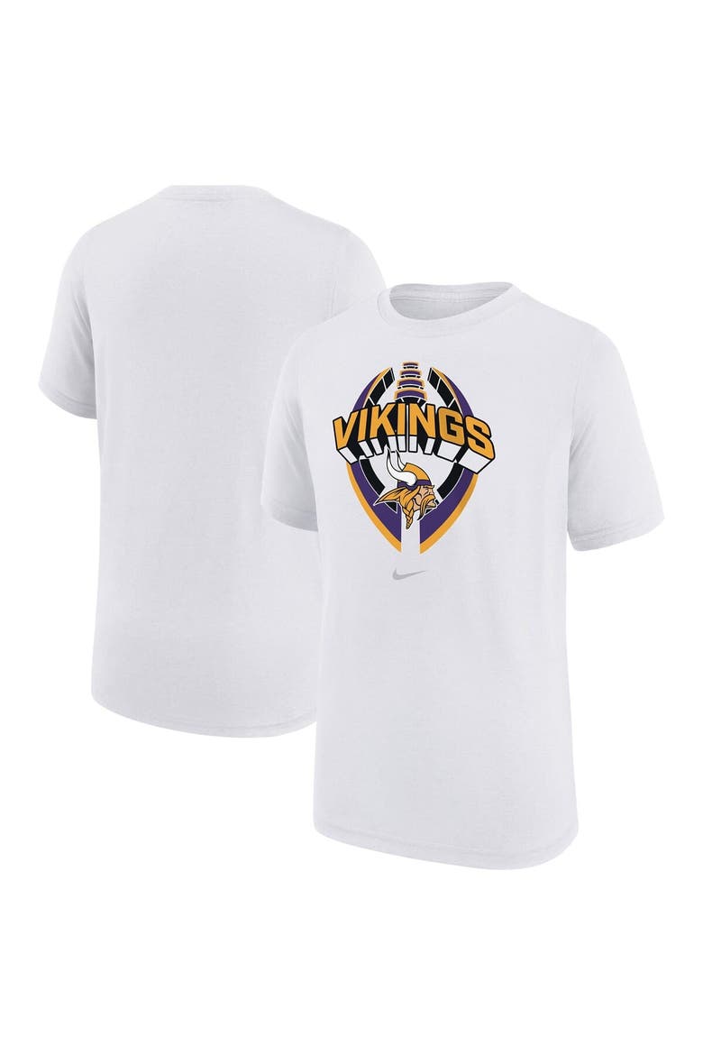 Youth Nike White Minnesota Vikings Icon Legend T-Shirt, Main, color, White
