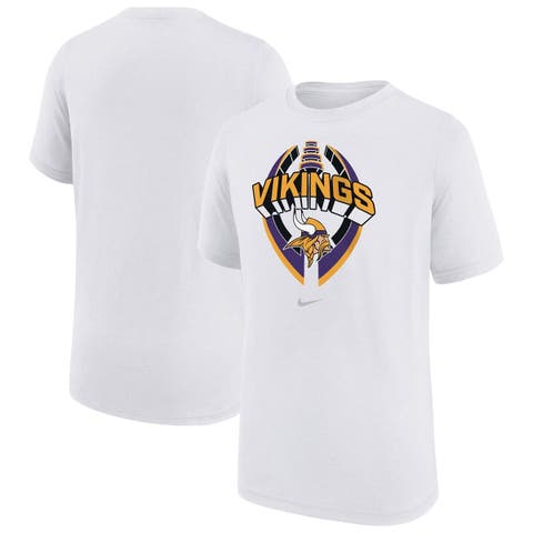 Youth Nike White Minnesota Vikings Icon Legend T-Shirt