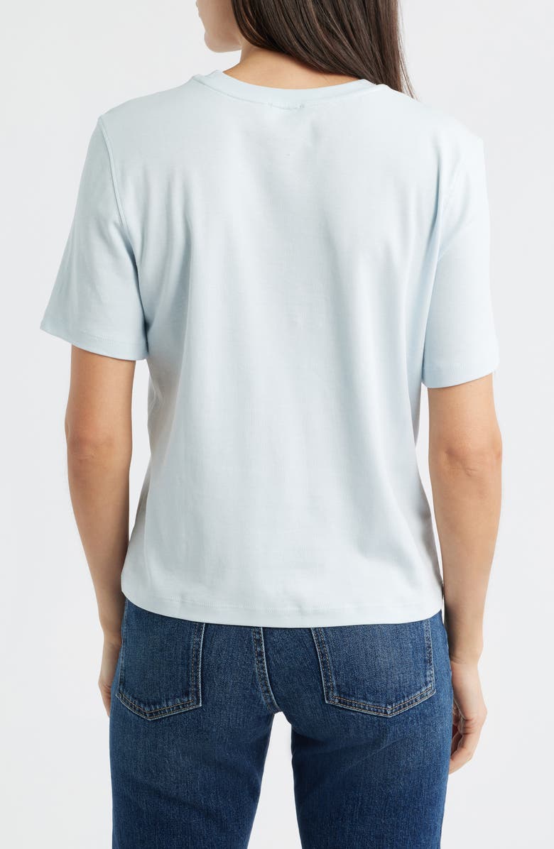 Mavi Jeans Basic Cotton T-Shirt, Alternate, color, Ballad Blue