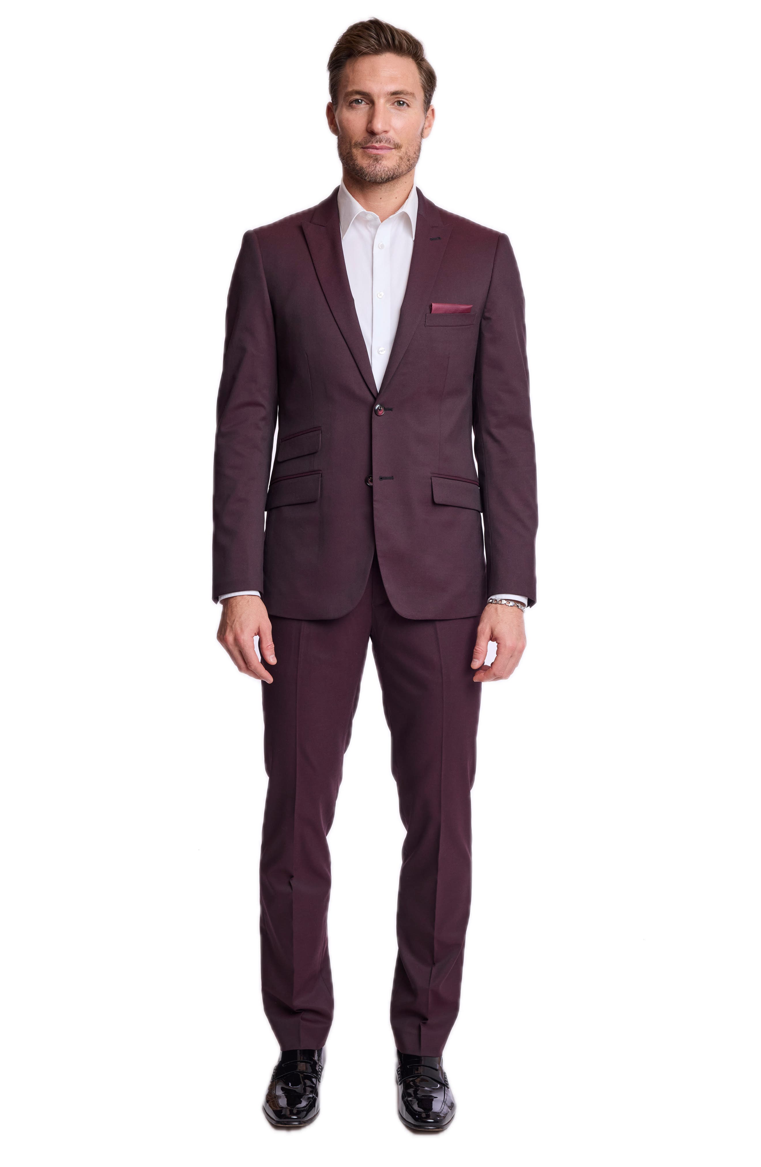 PAISLEY & GRAY Ashton Slim Peak Lapel Suit Jacket (Men) | Nordstromrack