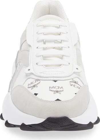 [MCM]★韓国人気★Cubic Monogram Jacquard Skystream Sneakers MCM Skystream sneakers for Men - Brown in USA | Level Shoes